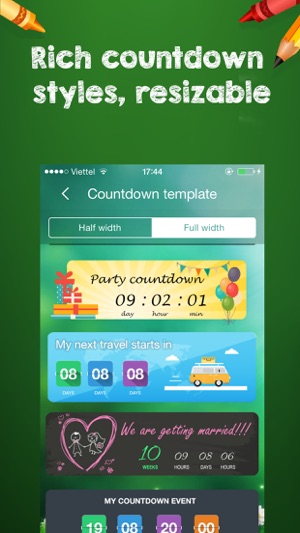 Countdown widget - Fancy styles countdown timer(圖3)-速報App