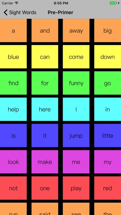 Learn Sight Words -Flash Cards screenshot 2