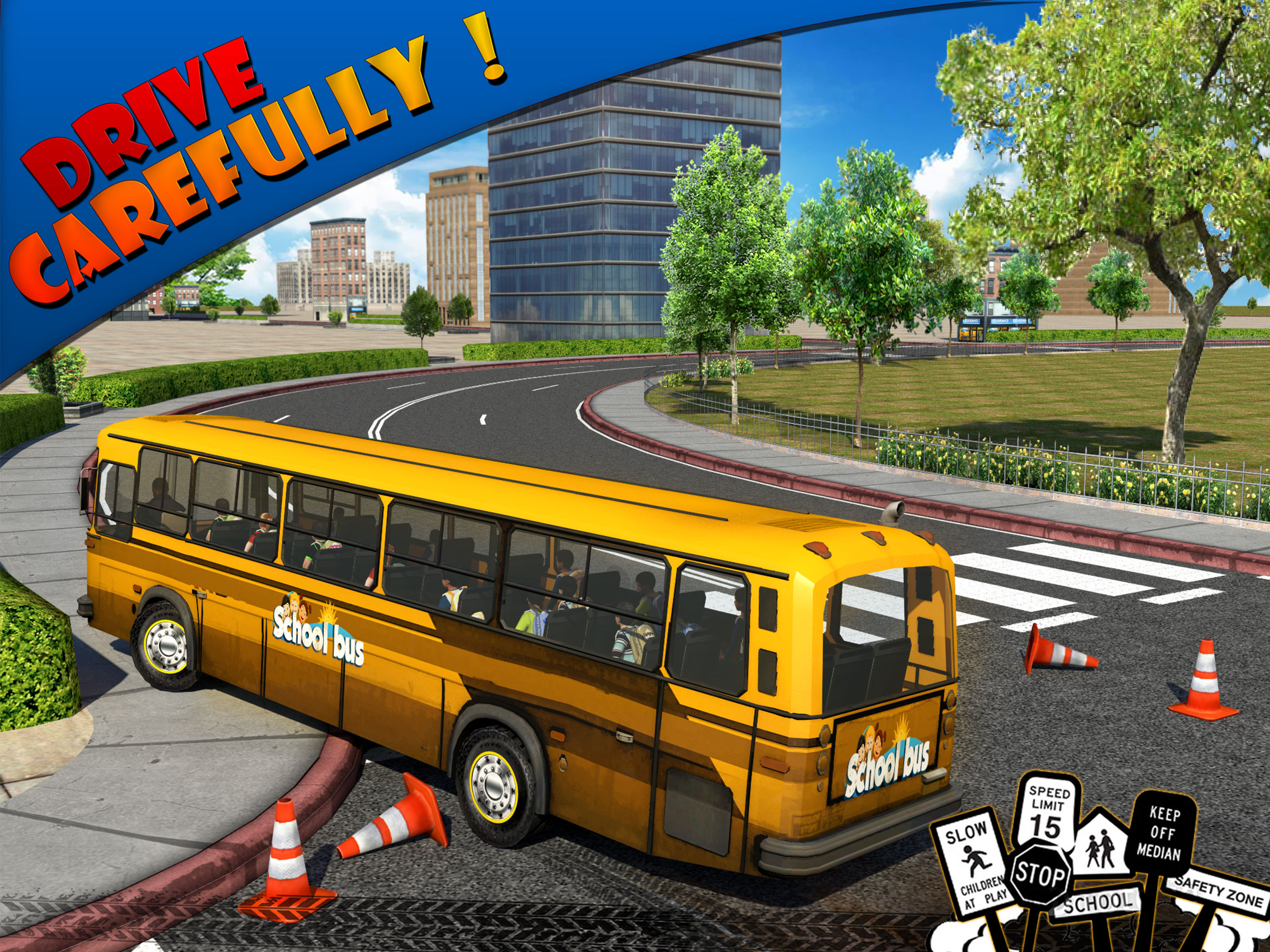 Schoolbus Driver 3D SIM screenshot 8