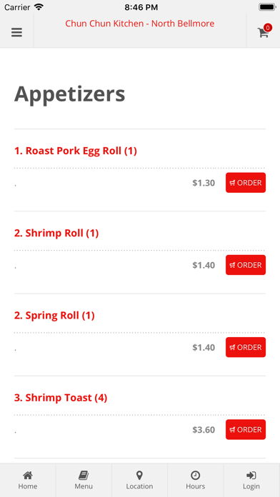 How to cancel & delete Chun Chun Kitchen N Bellmore from iphone & ipad 2