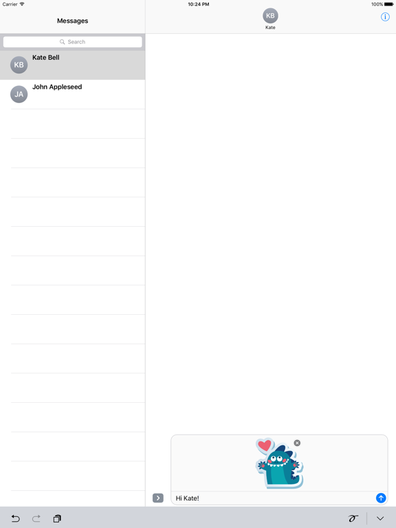 Screenshot #6 pour Cute Dino Stickers