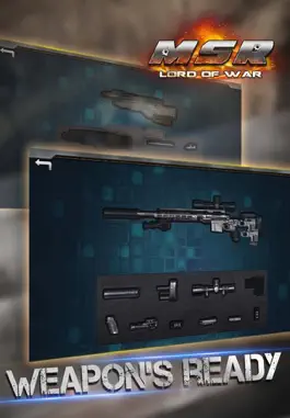 Game screenshot MSR Remington Sniper Rifle Simulator with Mini Shooting Game for Free Lord of War by ROFLPlay apk