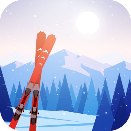 Tap Skiing Downhill icon