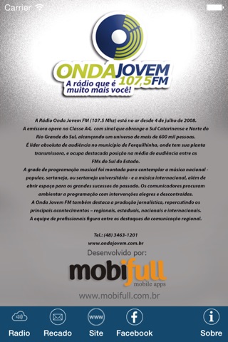 Onda Jovem FM screenshot 4