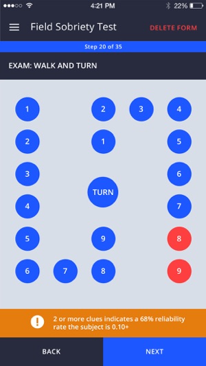 FIELD SOBRIETY TEST (FST)(圖2)-速報App