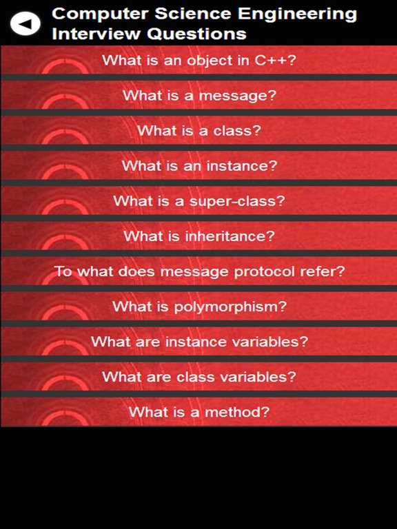 Screenshot #5 pour Engineering Interview Questions and Answers