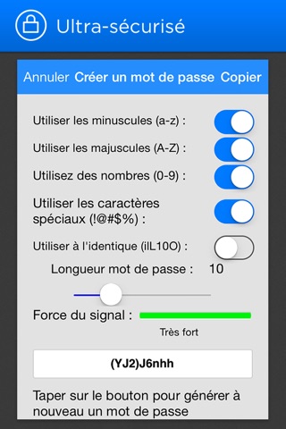 mSecure Password Manager screenshot 2