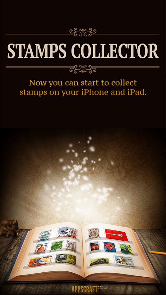 #1. Stamps Collector (iOS) Podle: Appscraft
