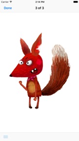 Little Fox Stickers screenshot