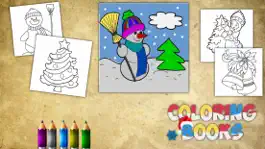 Game screenshot Новый год. Раскраска для малышей. Бесплатно mod apk
