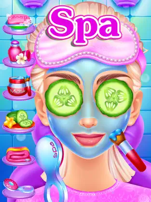 Imágen 2 Crazy Slumber Party - Makeup, Face Paint, Dressup, Spa and Makeover - Girls Beauty Salon Games iphone