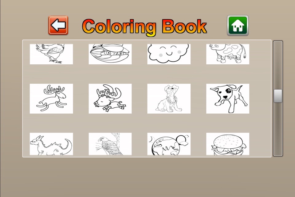 Infant coloring book kids toddler  QCat screenshot 2