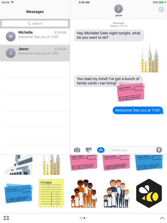 Mormon Starter Pack | Mormoji by Mormon Buzzz™ iPad screenshot 4 - Lifestyle app