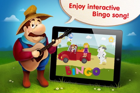 Bingo ABC: phonics nursery rhyme song for kids with karaoke gamesのおすすめ画像1