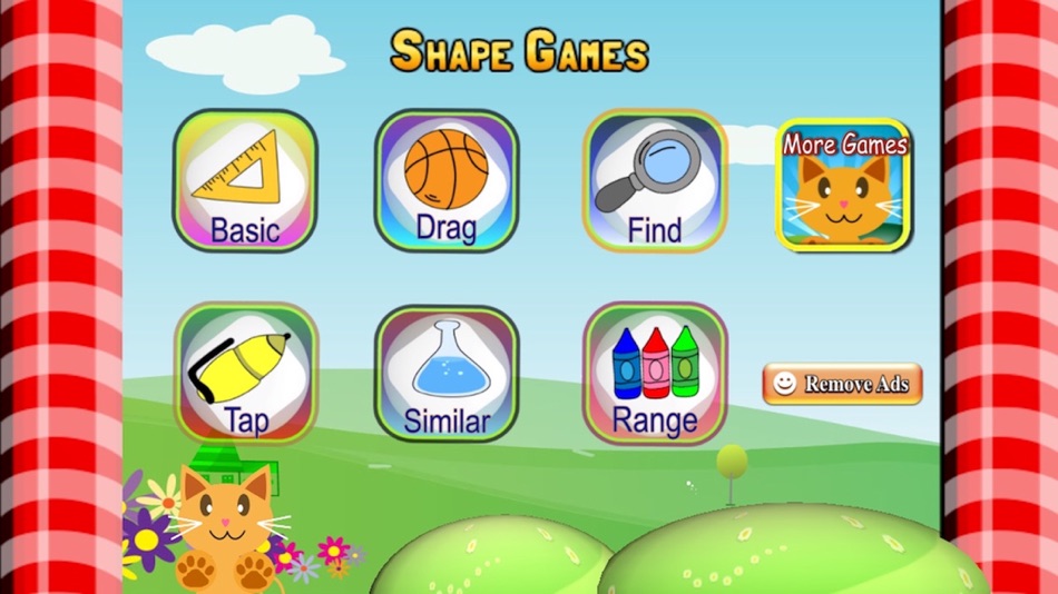 QCat - toddler shape educational game (free) - 2.4.1 - (iOS)