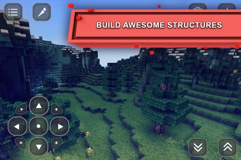 Block Craft World: Luna Exploration & Cube Build screenshot 2