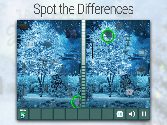 Screenshot #4 pour Hidden Difference - Winter Wonderland