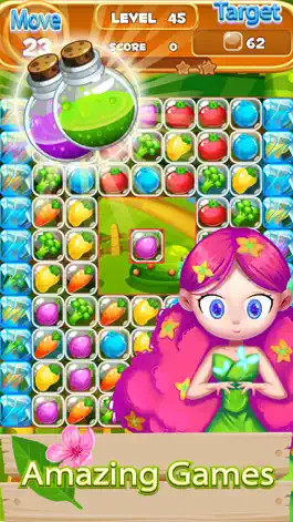 Game screenshot Magic Garden Mix And Match Nature Fruit Crush apk
