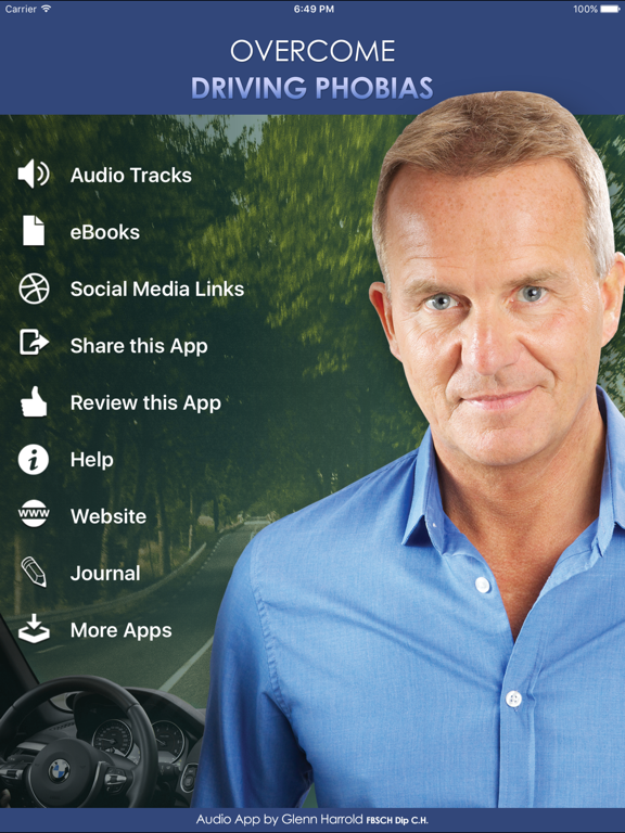 Screenshot #4 pour Overcome Driving Phobias Hypnosis by Glenn Harrold