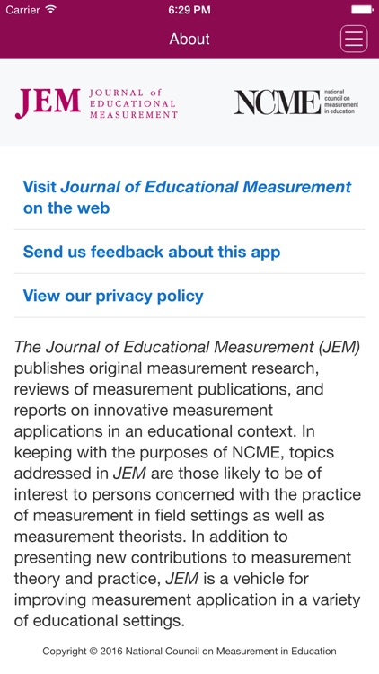 Journal of Educational Measurement