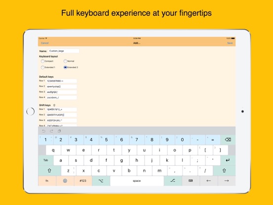 Screenshot #4 pour FullKeys Keyboard