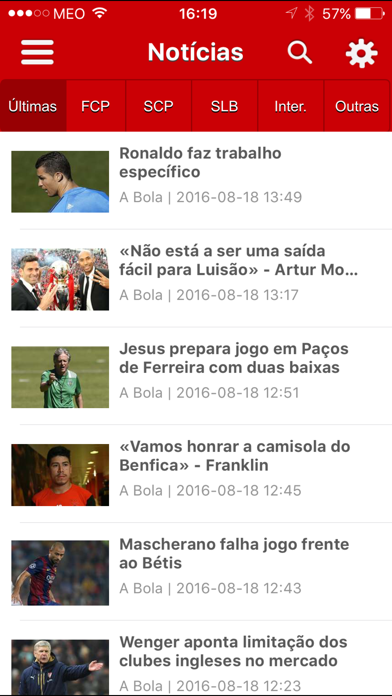 Screenshot #1 pour Mundo da Bola
