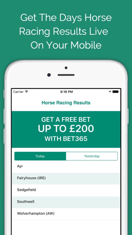 Horse Racing Results - UK