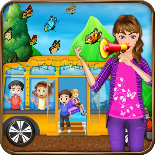 School Trip Crazy Fun Free Kids Educational Game icon