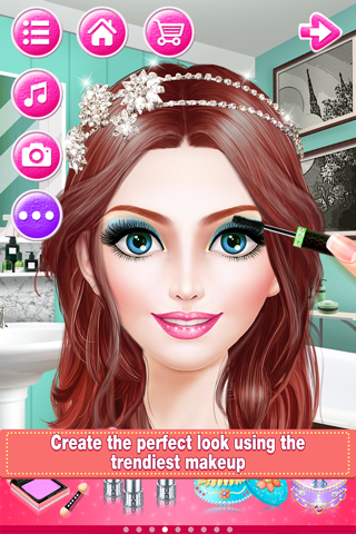 Bridal Boutique Shop : Beauty Salon - Wedding Makeup, Dressup and Makeover Games screenshot 3
