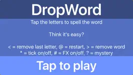 Game screenshot DropWord mod apk
