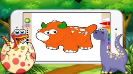 Game screenshot Dinosaur coloring Book for Kid Games and Toddlers hack