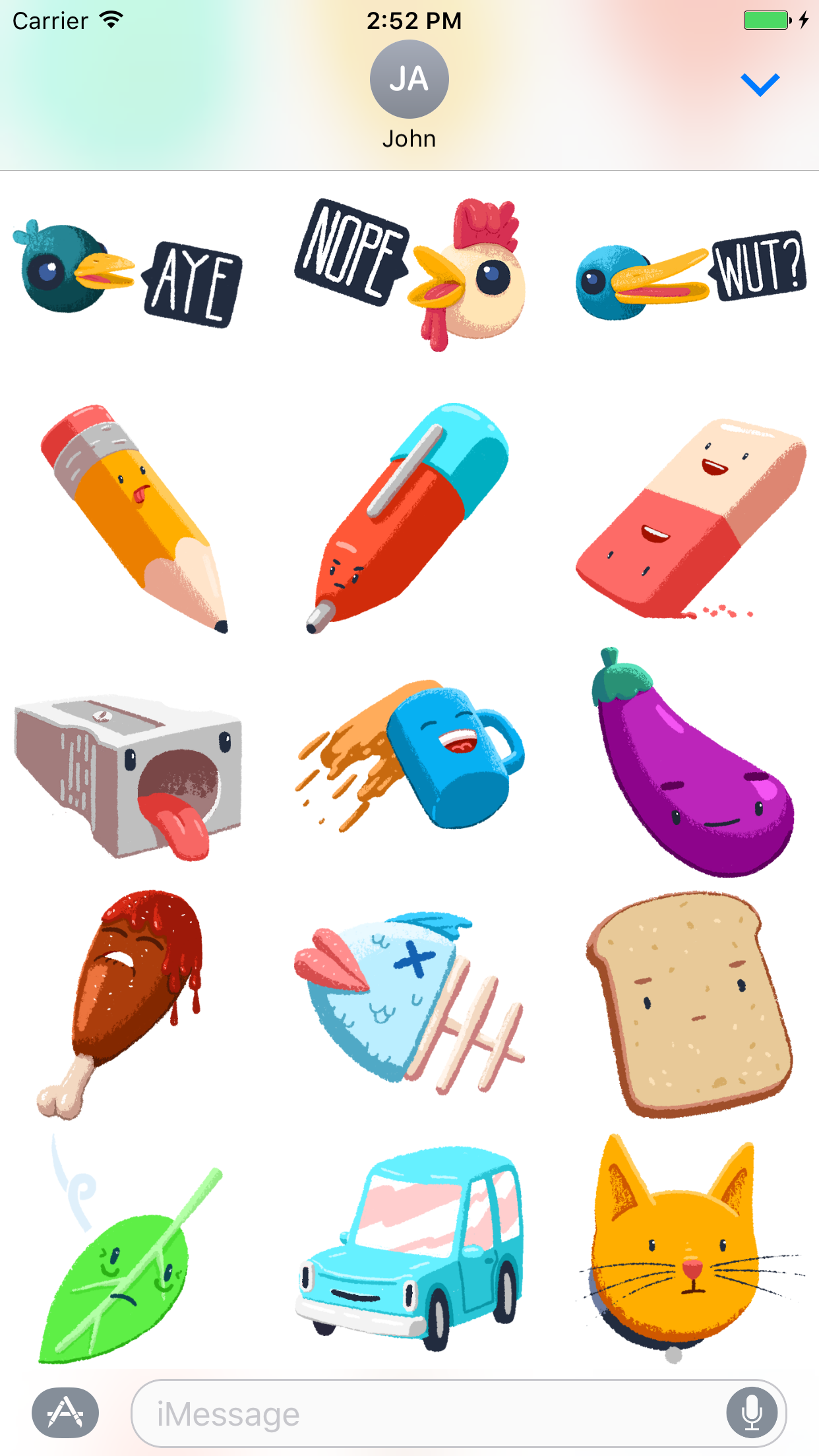 Graham's Stickers screenshot 2