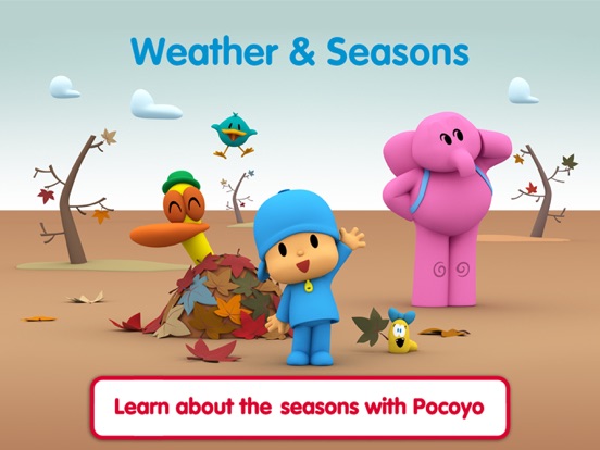 Screenshot #4 pour Pocoyo Playset - Weather & Seasons