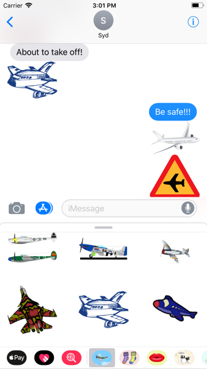 Take Flight: Airplane Stickers(圖2)-速報App