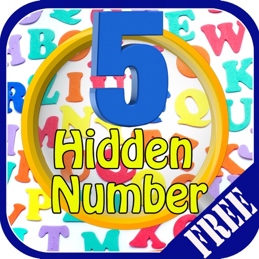 Hidden Number At School Icon