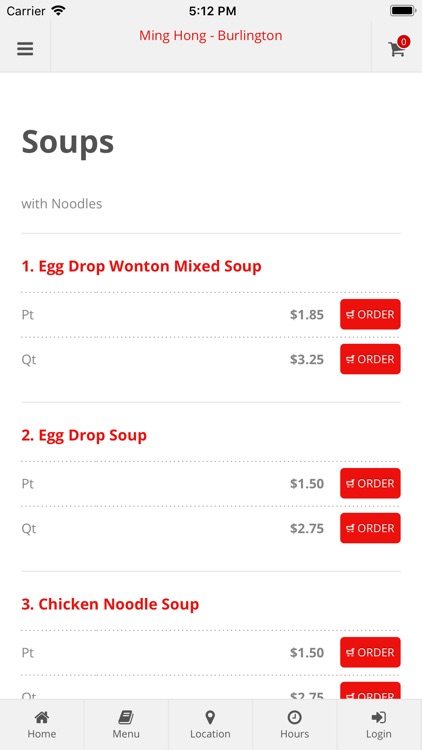 Ming Hong Burlington