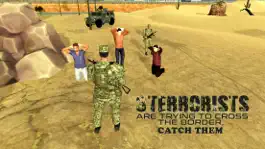 Game screenshot армейский грузовик пограничный патруль - диск военный автомобиль, чтобы арестовать преступников apk