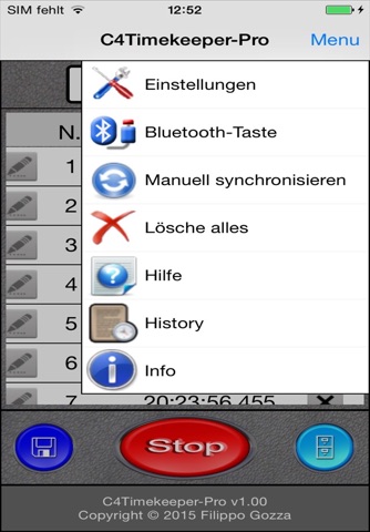 Crono4Timekeeper-Pro screenshot 2