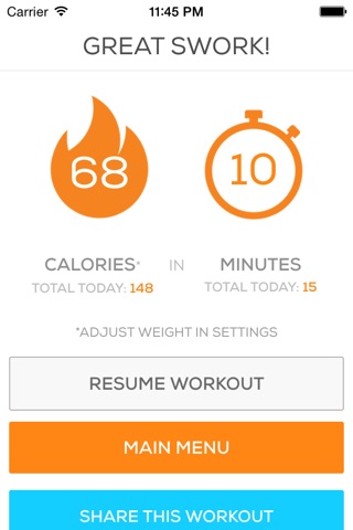 Lower Body Sworkit - Thigh, Hip, & Leg Workouts screenshot 4