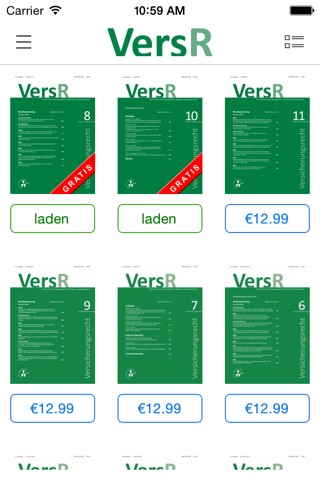 VersR – Zeitschrift Versicherungsrecht screenshot 3