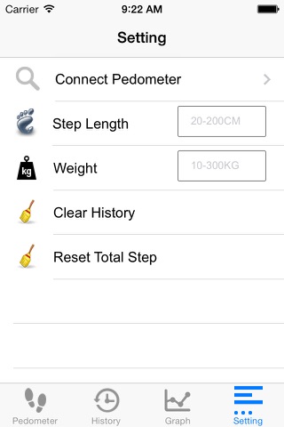 Bluetooth Pedometer-SANWA screenshot 4