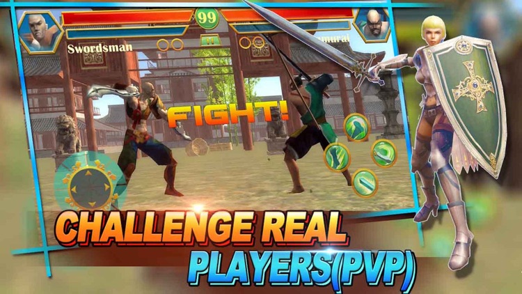 Fighter of Kung fu - Combat of Swords
