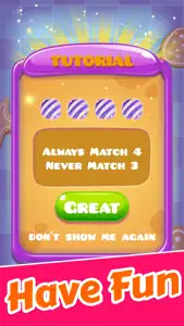 Cookie Donut Match -  Dazzle Crush Donut Puzzle screenshot #5 for iPhone