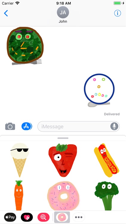 Food Friends Stickers