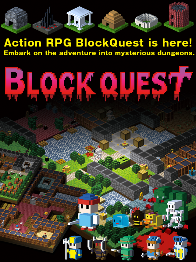 BlockQuest, game for IOS
