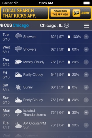 CBS Chicago Weather screenshot 3