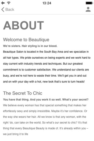 Beautique Salon screenshot 4