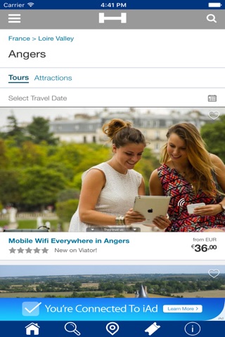 Angers Hotels + Compare and Booking Hotel for Tonight with map and travel tour screenshot 2