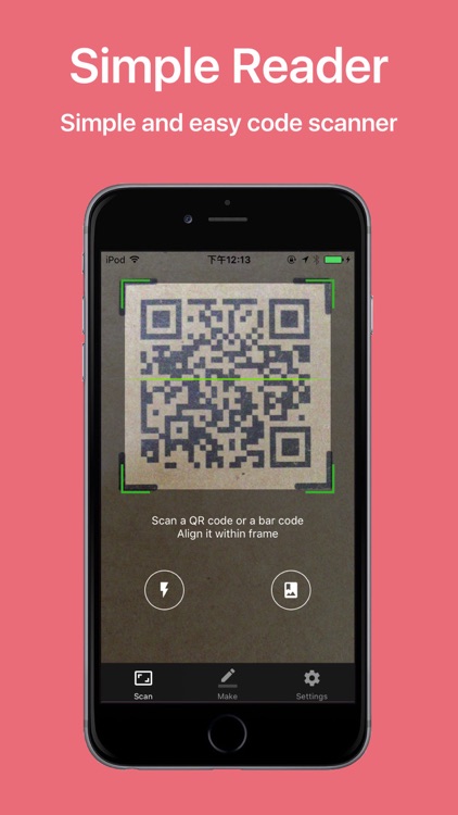 EasyQR - Efficient QR and barcode reader & maker