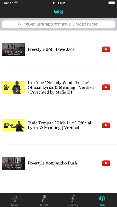 App screenshot